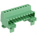 1765085 by Phoenix Contact - TERM BLK PLUG 10POS 29.1MM GREEN
