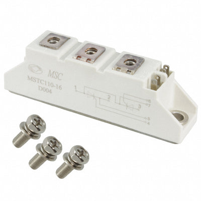 MSTC110-16 by Microsemi Corporation - POWER MOD THYRISTOR/DIODE T1