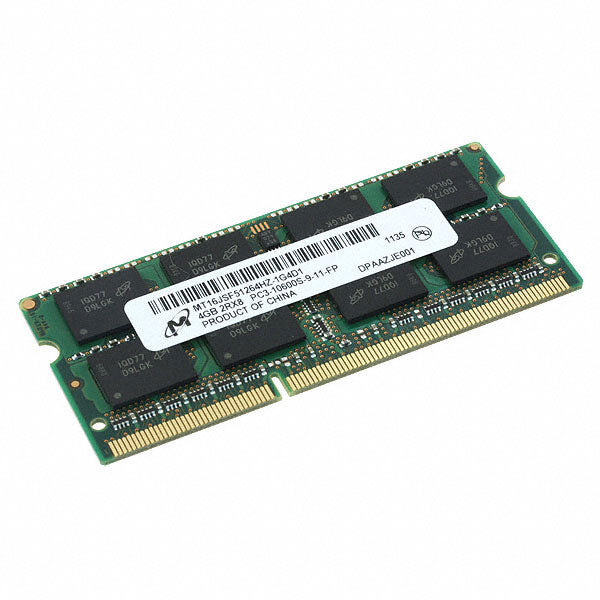 MT16JSF51264HZ-1G4D1 by Micron Technology Inc. - MODULE DDR3 SDRAM 4GB 204SODIMM