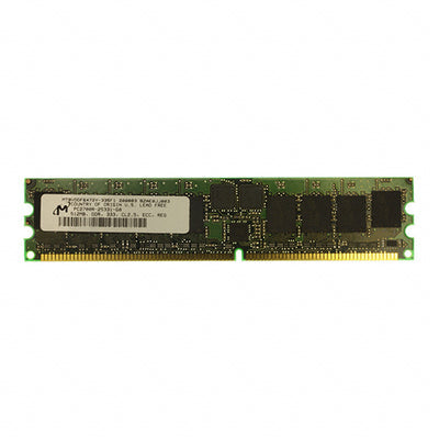 MT9VDDF6472Y-335F1 by Micron Technology Inc. - MODULE DDR SDRAM 512MB 184RDIMM