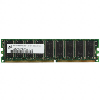 MT9VDDT3272AG-335G4 by Micron Technology Inc. - MODULE DDR SDRAM 256MB 184UDIMM