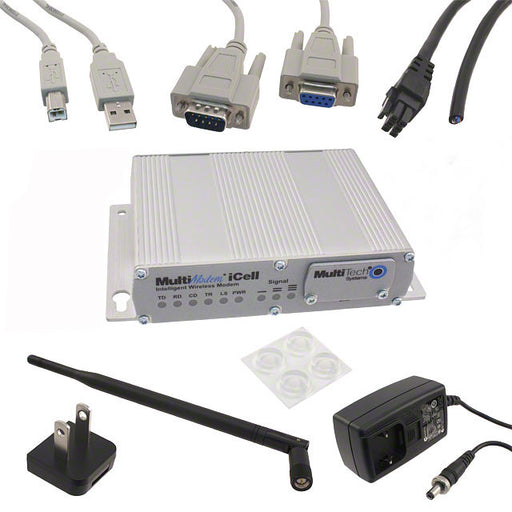 MTCMR-E1-NAM by Multi-Tech Systems Inc. - MODEM CELLULAR QUAD E-GPRS
