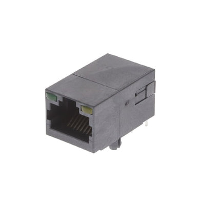 MTJ-88SX1-LH-M204-HT by Adam Tech - MODULAR JACK 8P8C RA SG BK L