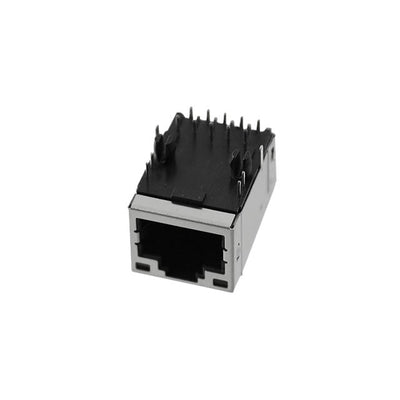 MTJ-88TUX1-FSD-VL5-M236Y-HT-TR by Adam Tech - RJ45 1X1,TAB UP,1000M,WITH LED