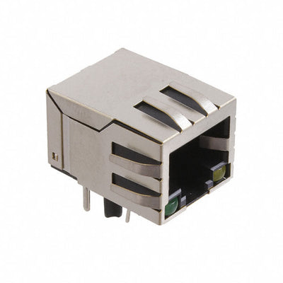 MTJ-88TX1-FSD-PG-LH-M4 by Adam Tech - MODULAR JACK, SHIELDED, PANEL GR