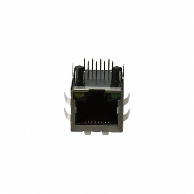 MTJ-88TX1-FSD-PG-LH-M5 by Adam Tech - RJ45 MODULAR JACK, SHIELDED, PNL