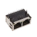 MTJG-2-88TX1-FSD-PG-LH-NRSP-M47C by Adam Tech - GANGED 2 POSITION MODULAR JACK,
