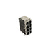 MTJG-8-88JX1-V-FSG-PG-L16-M310C by Adam Tech - GANGED 8 POSITION MODULAR JACK,
