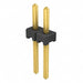MTLW-102-07-G-S-225 by Samtec Inc. - CONNECTOR HEADER VERT 2POS 2.54MM