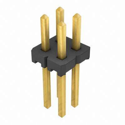 MTLW-102-07-G-D-225 by Samtec Inc. - CONNECTOR HEADER VERT 4POS 2.54MM