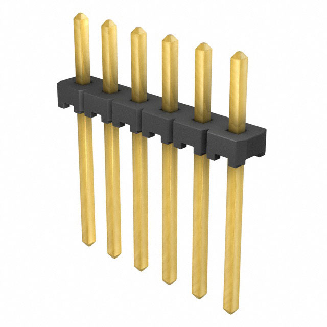 MTLW-106-08-G-S-335 by Samtec Inc. - CONNECTOR HEADER VERT 6POS 2.54MM