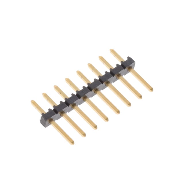 MTLW-108-07-G-S-230 by Samtec Inc. - CONNECTOR HEADER VERT 8POS 2.54MM