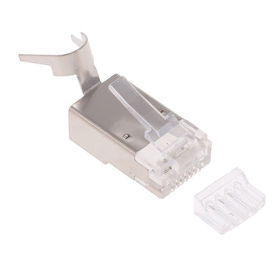 MTP-88-X-S-C8-A by Adam Tech - CAT8 PLUG, 8P8C, G/F PLATING, SO
