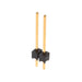 MTSW-102-09-G-S-505 by Samtec Inc. - CONNECTOR HEADER VERT 2POS 2.54MM