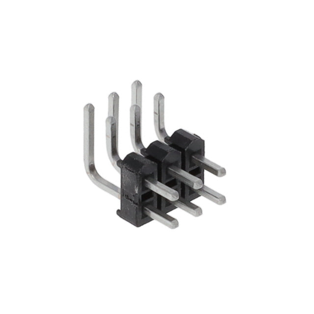 MTSW-103-07-T-D-130-RA by Samtec Inc. - CONNECTOR HEADER R/A 6POS 2.54MM