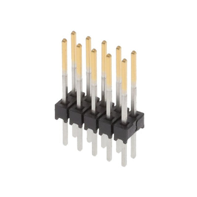 MTSW-105-09-L-D-430 by Samtec Inc. - CONNECTOR HEADER VERT 10POS 2.54MM
