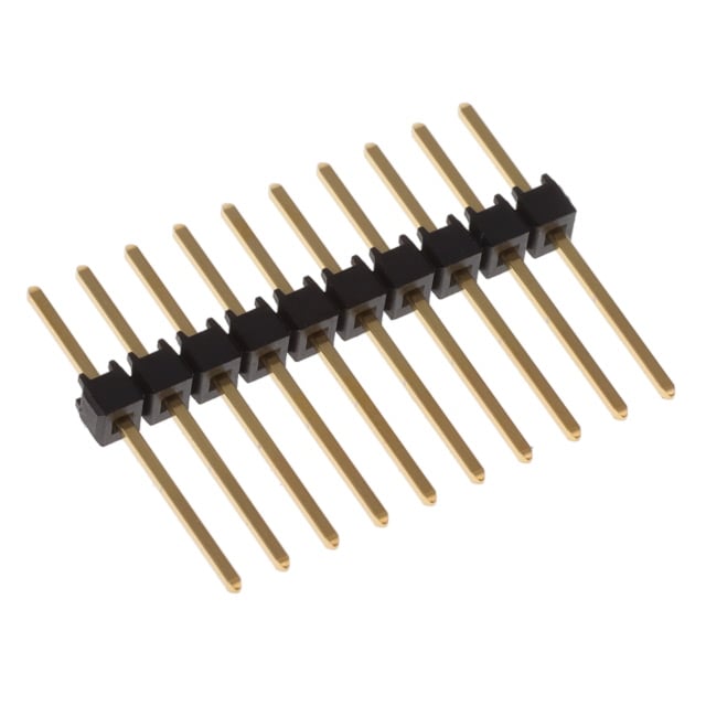MTSW-110-09-G-S-400 by Samtec Inc. - CONNECTOR HEADER VERT 10POS 2.54MM