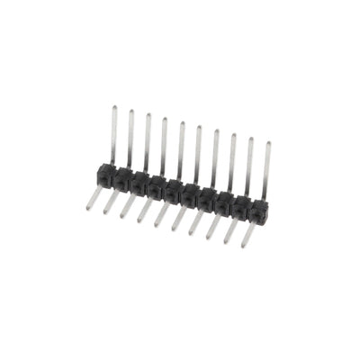 MTSW-110-10-T-S-270-RA by Samtec Inc. - CONNECTOR HEADER R/A 10POS 2.54MM