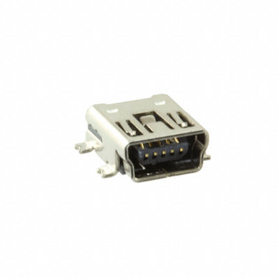 MUSB-05-S-B-SM-A by Samtec Inc. - CONNECTOR RECPT USB2.0 MINI B SMD R/A