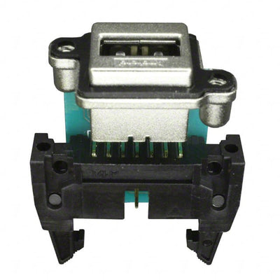 MUSB-A211-30 by Amphenol ICC (Commercial Products) - ADAPT USB A RCP TO RECT MALE 14P