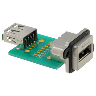 MUSB-A311-30 by Amphenol ICC (Commercial Products) - ADAPTER USB A RCPT TO USB A RCPT
