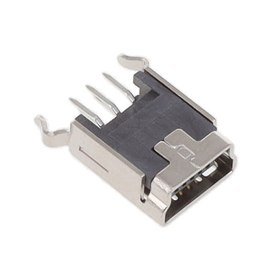 MUSB-B5-S-VT-02 by Adam Tech - MINI USB , TYPE B, VERTICAL, THR