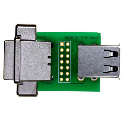 MUSB-C311-30 by Amphenol ICC (Commercial Products) - ADAPT USB A RCPT TO USB A RCPT