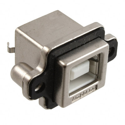 MUSB-D511-00 by Amphenol ICC (Commercial Products) - CONNECTOR RECPT USB2.0 TYPEB 4POS PCB