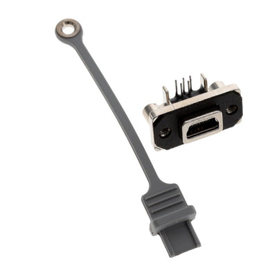 MUSBB15101 by Amphenol ICC (Commercial Products) - CONNECTOR RECPT USB2.0 MINI B PCB R/A