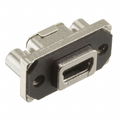 MUSBB151M0 by Amphenol ICC (Commercial Products) - CONNECTOR RECPT USB2.0 MINI B PCB R/A