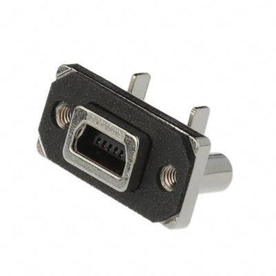 MUSBB551N4 by Amphenol ICC (Commercial Products) - CONNECTOR RCP USB2.0 MINI B 5P PCB