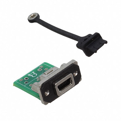 MUSBBA5135 by Amphenol ICC (Commercial Products) - CONNECTOR RECPT USB2.0 MINI B PNL MNT