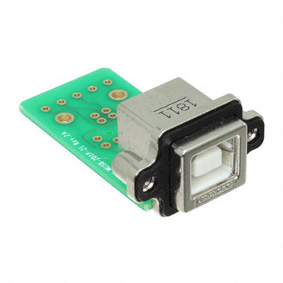 MUSBDA1130 by Amphenol ICC (Commercial Products) - CONNECTOR RCP USB2.0 TYPEB 4P PNL MNT
