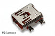MUSBR-05-F-O-B-SM-A by Samtec Inc. - CONNECTOR RECPT USB2.0 MINI B SMD R/A