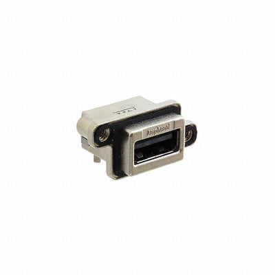MUSBRA111R0 by Amphenol ICC (Commercial Products) - CONNECTOR RECPT USB2.0 TYPEA 4P PCB RA