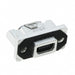 MUSBR-E151-30 by Amphenol ICC (Commercial Products) - CONNECTOR RECPT USB2.0 MINI AB PCB R/A