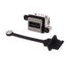 MUSBRA111M5 by Amphenol ICC (Commercial Products) - CONNECTOR RECPT USB2.0 TYPEA 4P PCB RA