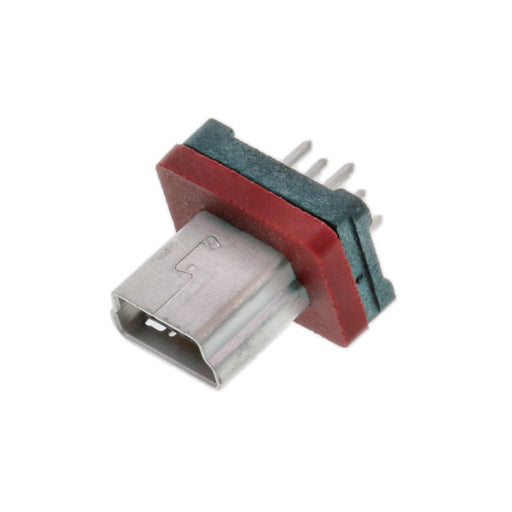 MUSBS-05-S-B-TH-TR by Samtec Inc. - CONNECTOR RECPT MINI USB B 5POS VERT