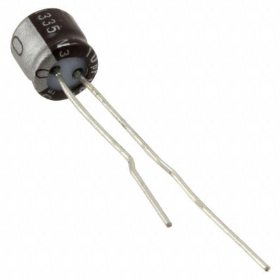 UMV1E100MFD1TP by Nichicon - ALUMIN CAP 10UF 20% 25V RADIAL