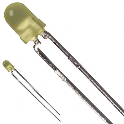MV53642 by onsemi - LED YELLOW DIFFUSED T-1 T/H