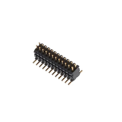 MW-12-03-G-D-130-065-A-P by Samtec Inc. - CONNECTOR HDR 24POS 0.039 STACK SMD