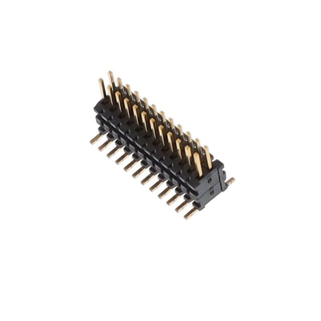 MW-12-03-H-D-130-112-A by Samtec Inc. - CONNECTOR HDR 24POS 0.039 STACK SMD