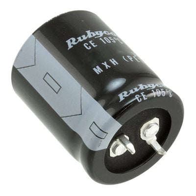 450MXH180MEFCSN25X30 by Rubycon - ALUMIN CAP 180UF 20% 450V SNAP