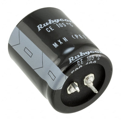 475MXH390MEFCSN35X40 by Rubycon - ALUMIN CAP 390UF 20% 475V SNAP
