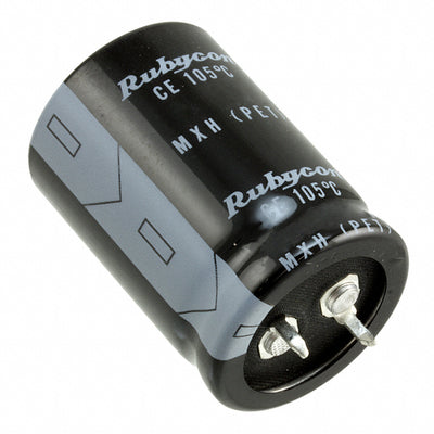 450MXH220MEFCSN22X45 by Rubycon - ALUMIN CAP 220UF 20% 450V SNAP