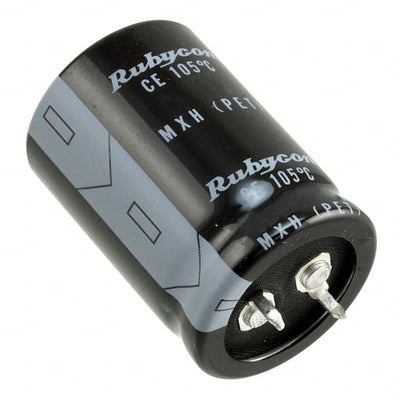 475MXH270MEFCSN25X55 by Rubycon - ALUMIN CAP 270UF 20% 475V SNAP