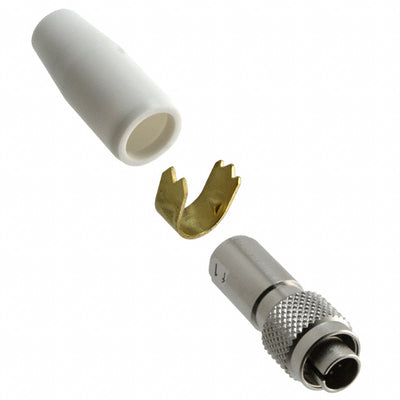 MXR-8P-8P(72) by Hirose Electric Co Ltd - CONNECTOR PLUG MALE 8P GOLD SLDR CUP