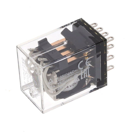 MYQ4-DC24 by Omron Automation and Safety - RELAY GEN PURPOSE 4PDT 1A 24VDC