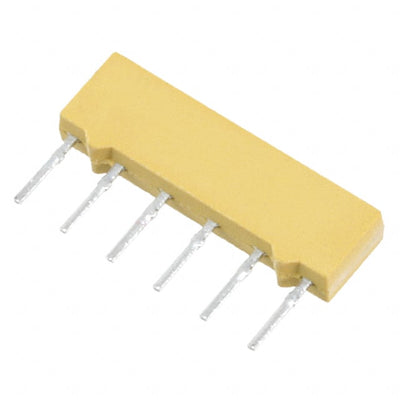 M8340107K1002FGD03 by Vishay Dale - RESISTOR ARRAY 3 RES 10K OHM 6SIP