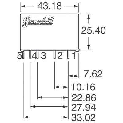 70M-IAC15A by Grayhill Inc. - AC INPUT MODULE 240V